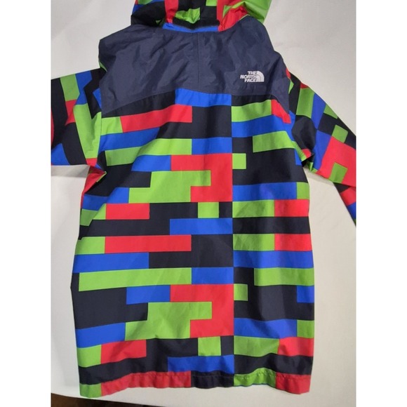 The North Face Hyvent Hooded Colorblock Lined Shell Rain/ski Youth XL (18/20) - Picture 7 of 16